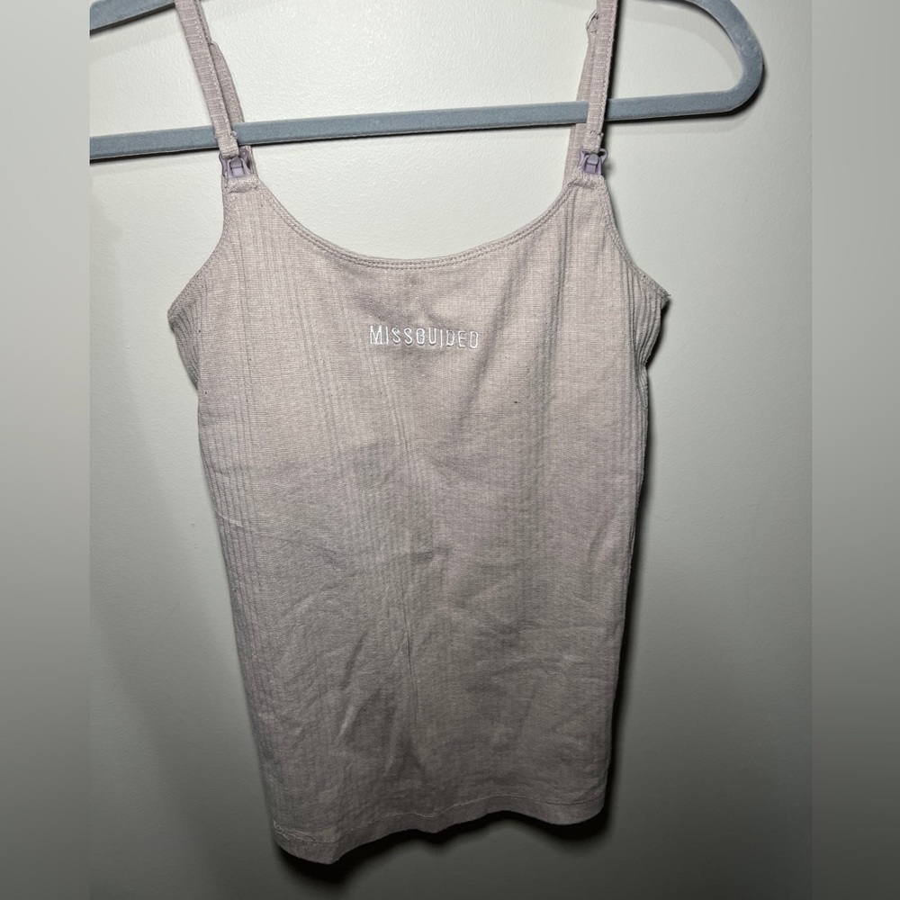 Missguided maternity tank top